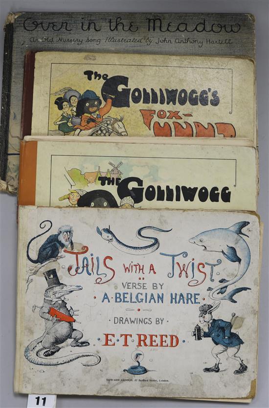 Four childrens illustrated books
